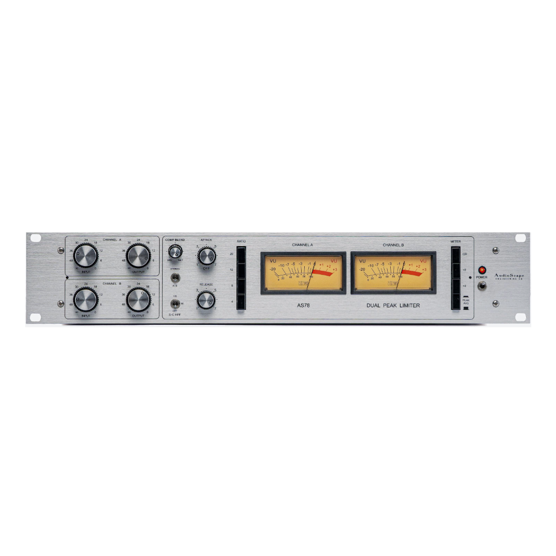 AS78 Dual Peak Limiter - 1178 Clone — Vintage Pro Audio Equipment